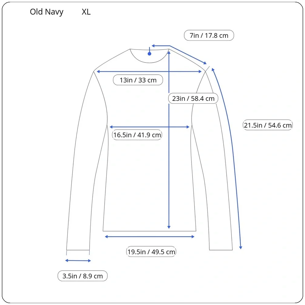 Old Navy Girls Long Sleeve Top - Picture 6 of 6